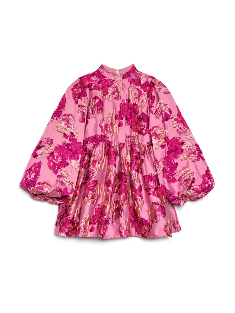 DREAM Tickled Pink Jacquard Dress | Sister Jane (UK)