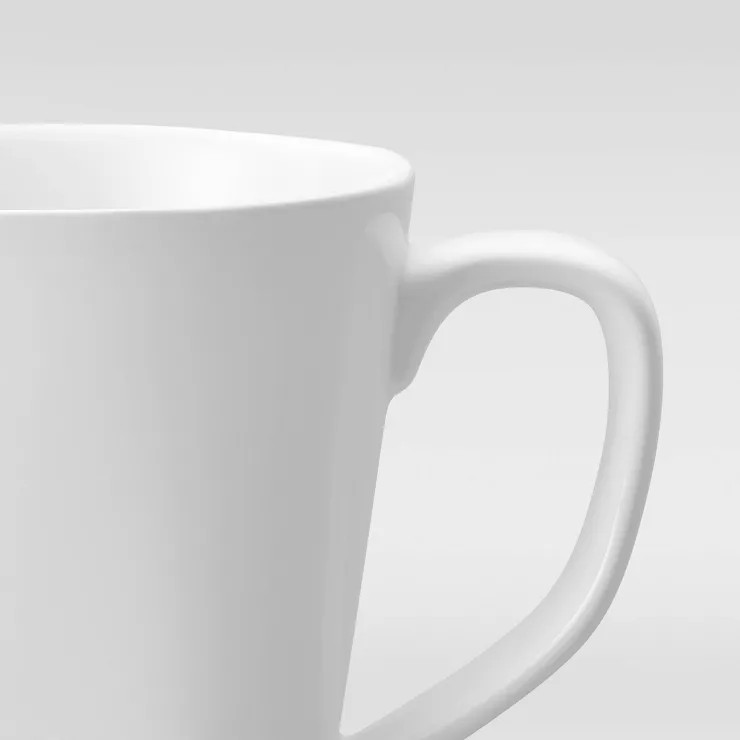 Square Coffee Mug 13oz Porcelain - Threshold™ | Target