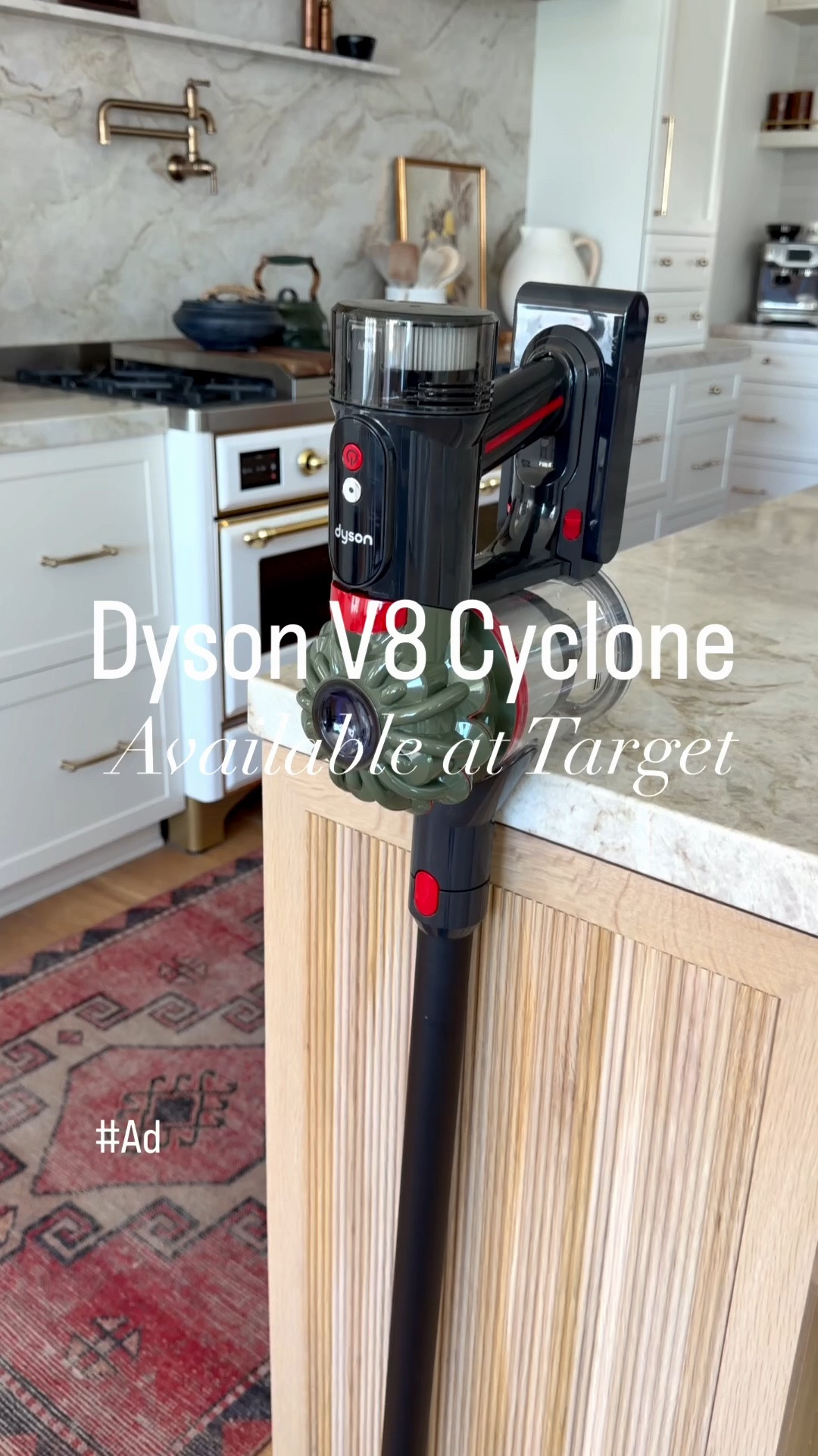 #Ad I’m so happy to partner with @Target and @dysonusa to share the new Dyson V8 Cyclone Cordless Vacuum available at Target! The new Dyson V8 Cyclone Vacuum has increased suction power and extended run time. It’s perfect for today’s busy homes. #TargetPartner #DysonPartner