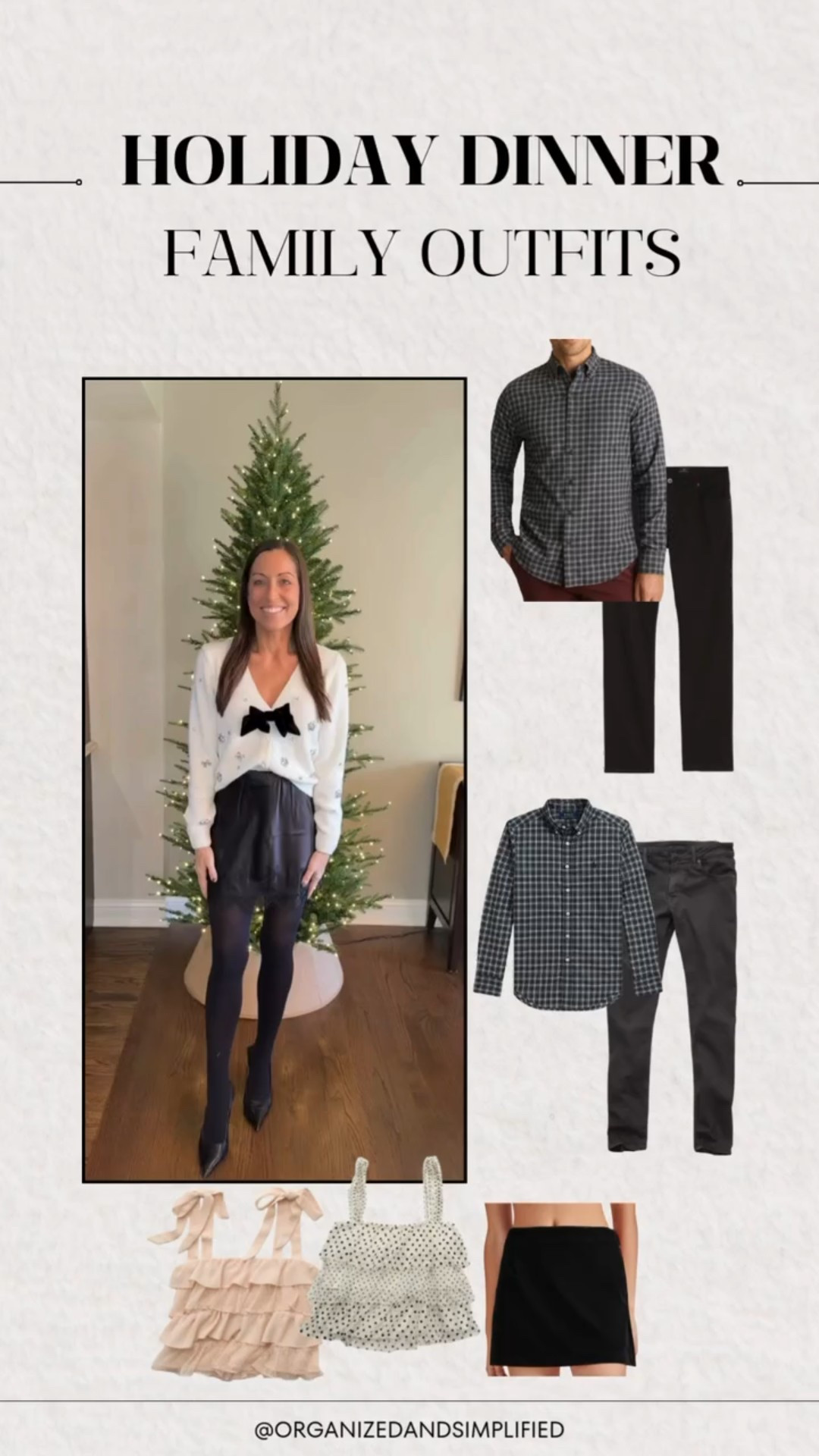 Holiday dinner family outfits!  

#LTKSeasonal #LTKGiftGuide #LTKHoliday