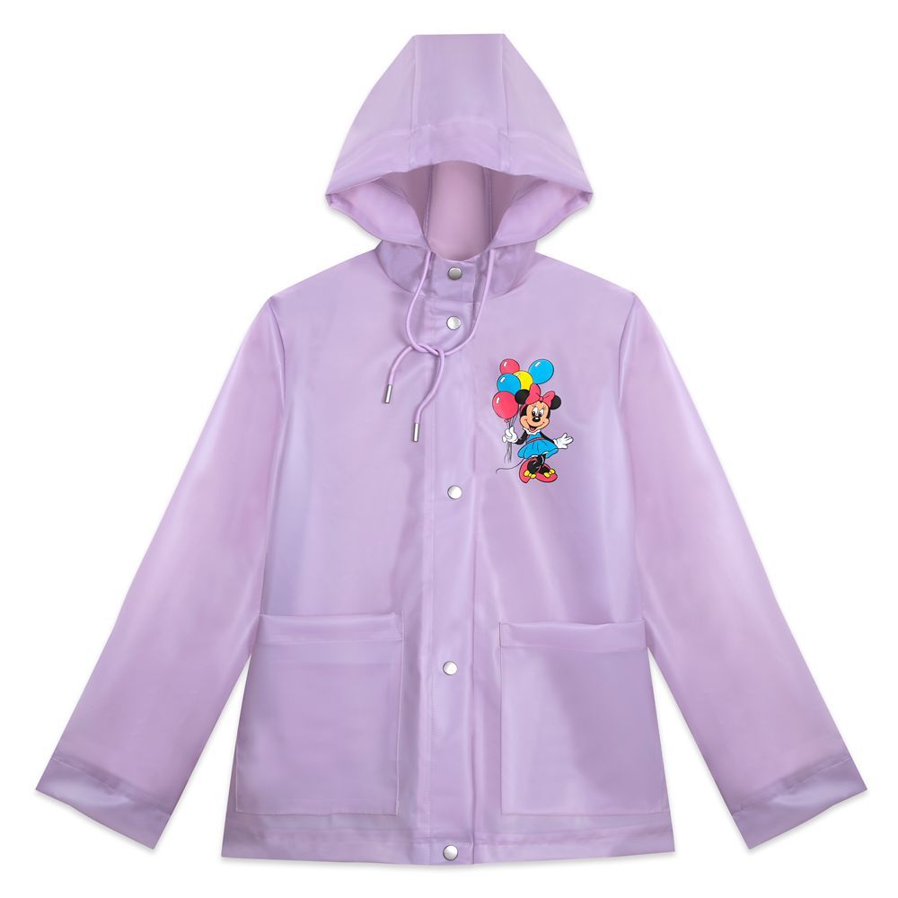 Minnie Mouse Hooded Rain Jacket for Women | Disney Store