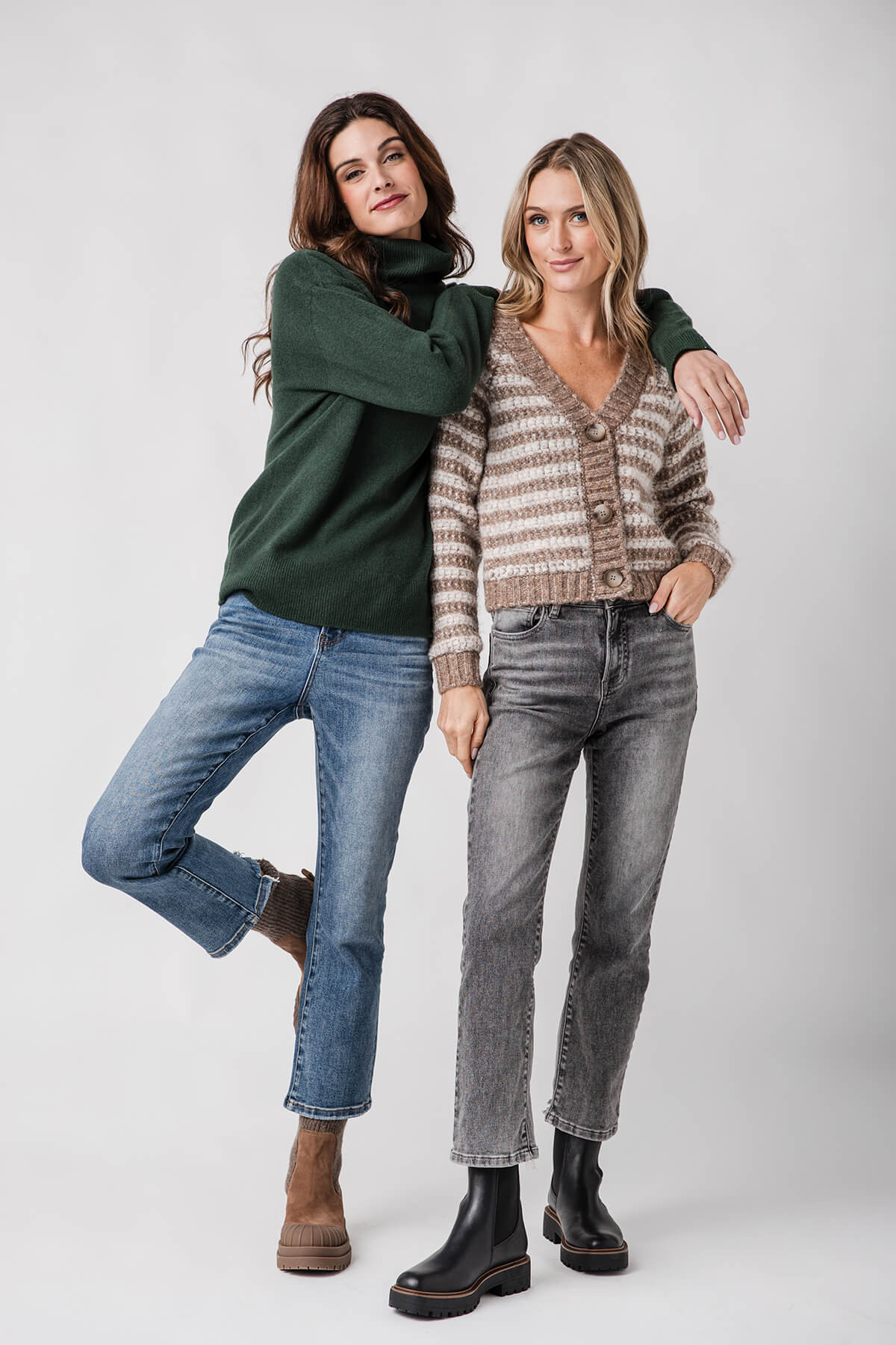 Risen OG Straight Leg Jeans (no front distressing) | Social Threads