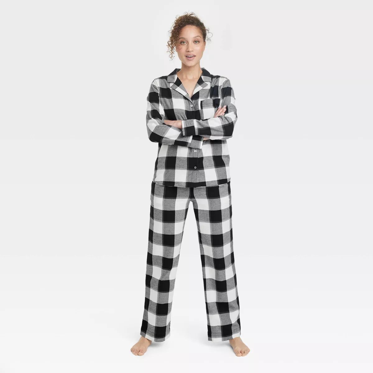 Women's Flannel Pajama Set - Stars Above™ | Target