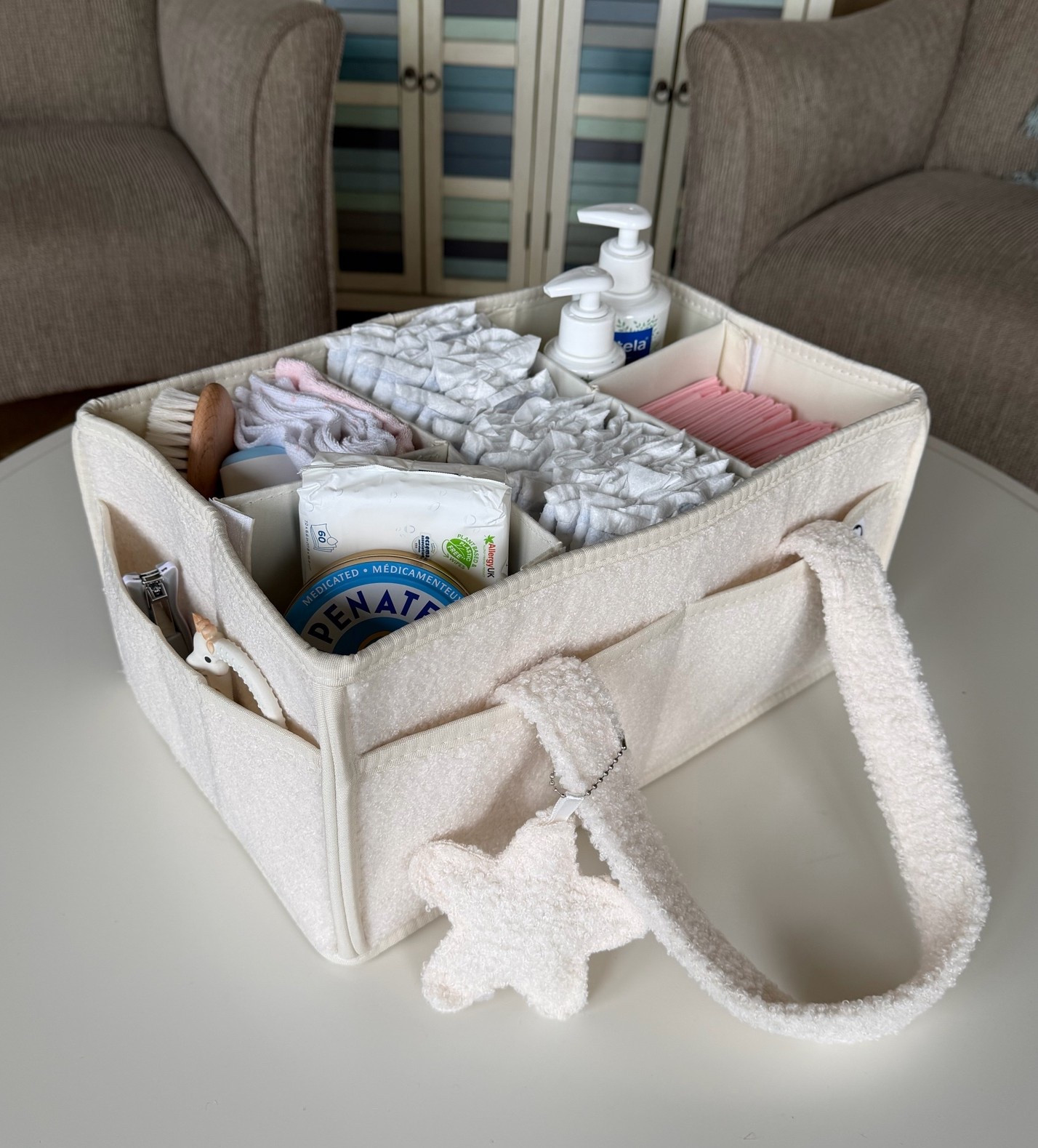 this is my perfect diaper caddy, we have two, one for each floor 🤍

#LTKdiapercaddy #LTKbabyitems

#LTKbaby #LTKbag #LTKgiftguide