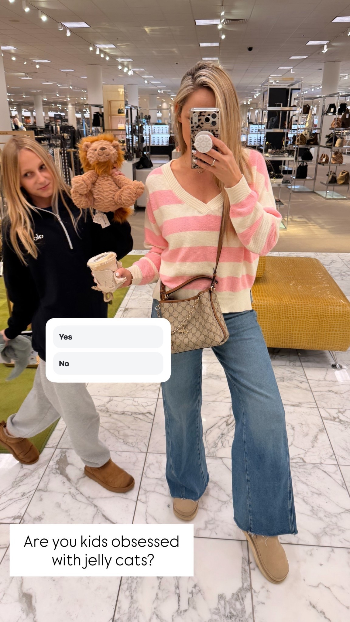 Yesterday, outfits for picking up some jelly cats for her birthday

#LTKmomlife #LTKdayinmylife #LTKOver40