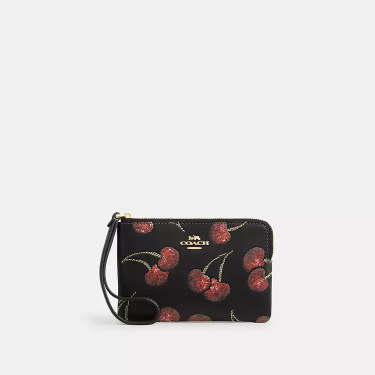 Corner Zip Wristlet | Coach Outlet US