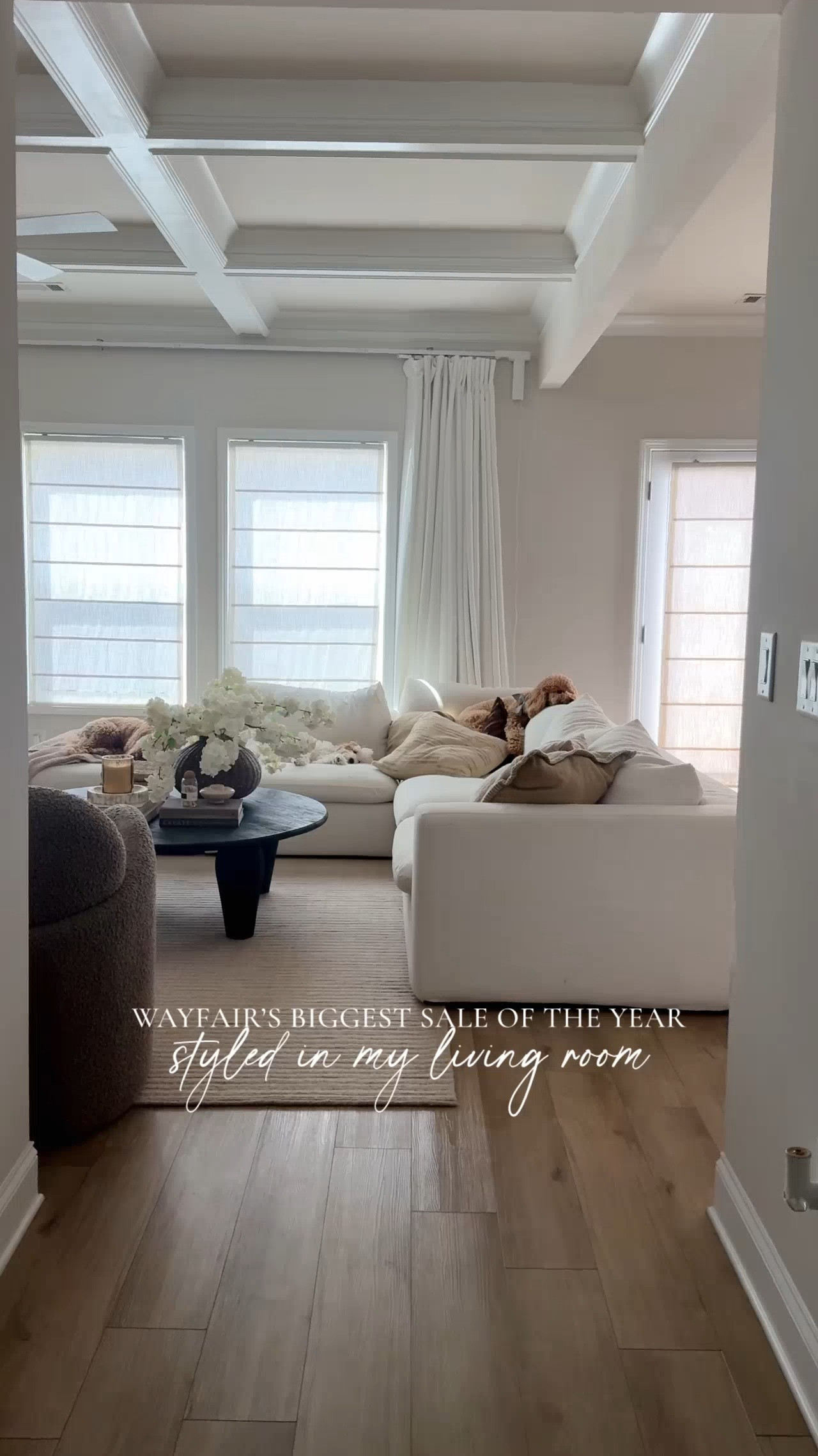 #AD The biggest sale of the summer is here during @wayfair Black Friday in July sale! Featuring all of my favorite functional and aesthetic items styled in my living room 🫶🏼

Comment “shop” for all of the details

Shop up to 80% off with free shipping site wide from 7/23 to 7/27

#wayfair #wayfairpartner