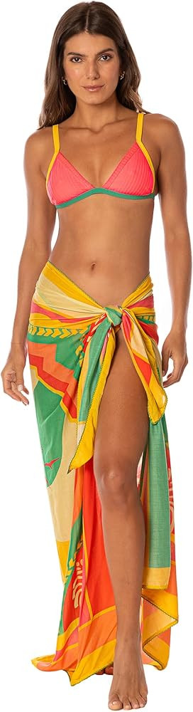Maaji womens Tropical Landscape Multiple Ways Pareo | Amazon (US)