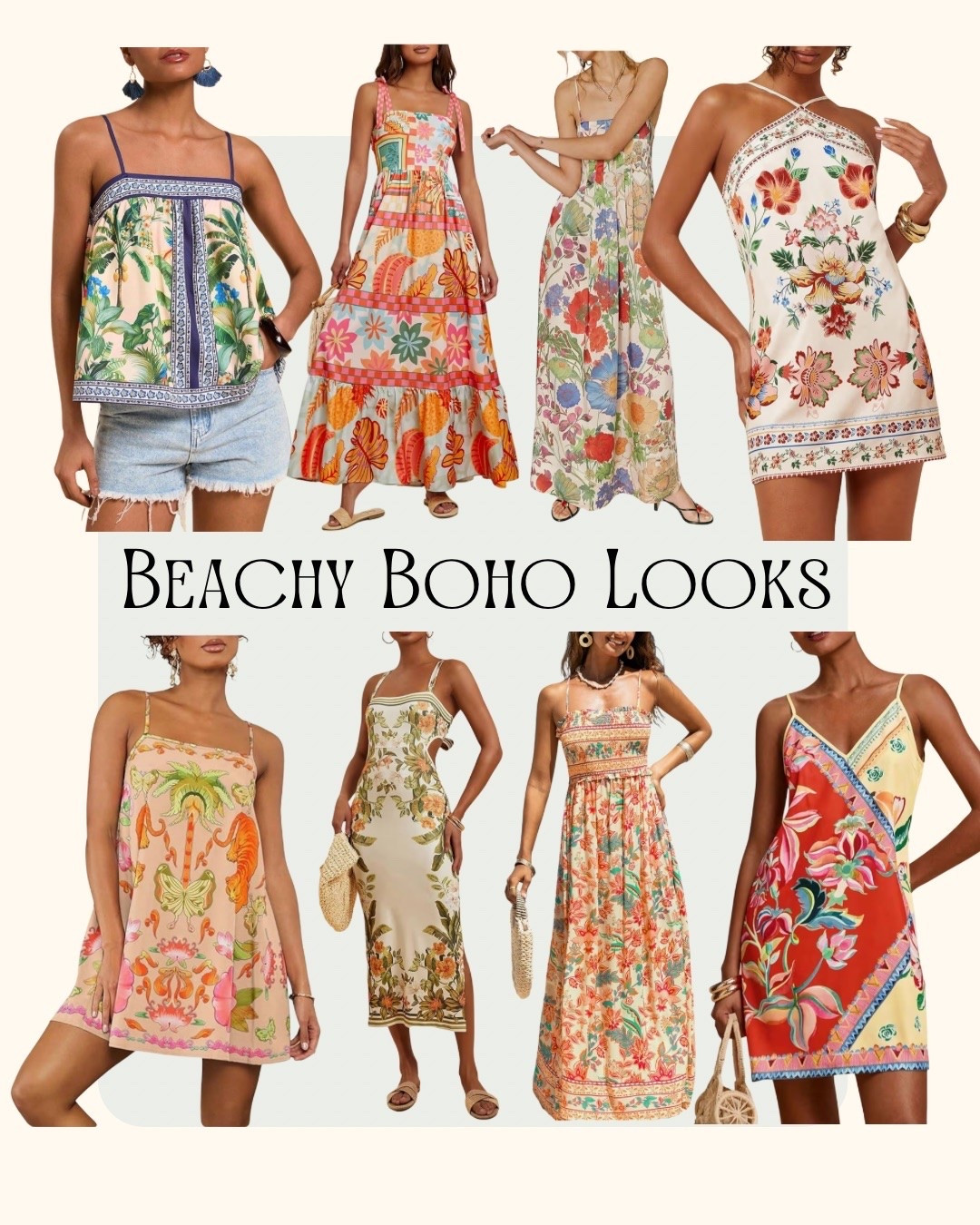 Beachy Boho Looks for your summer vacation 🧡🩷💛💚

#LTKTravel #LTKSeasonal