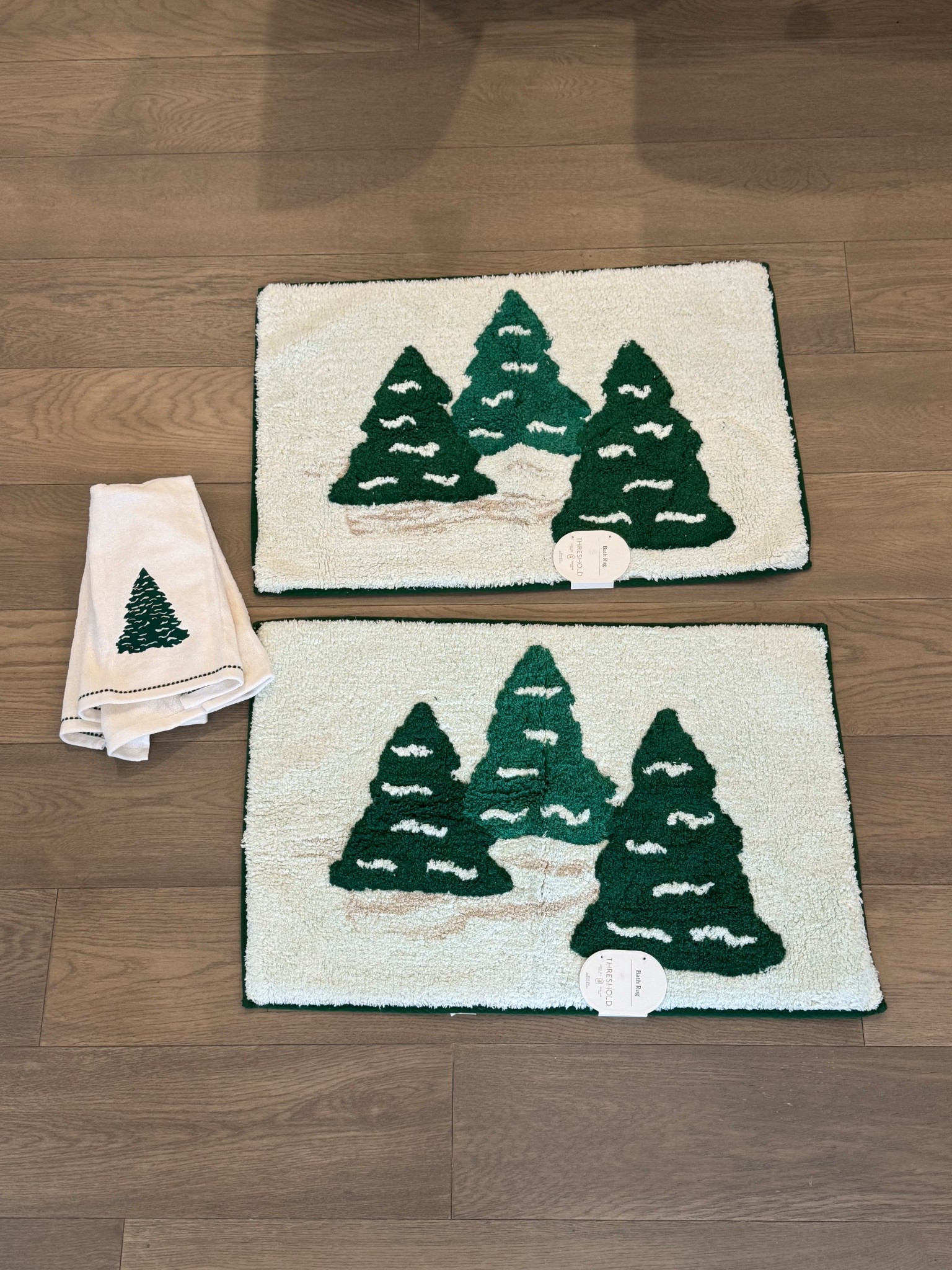 Christmas bathroom decor from Target! Christmas trees 

#LTKHome #LTKSeasonal #LTKSaleAlert