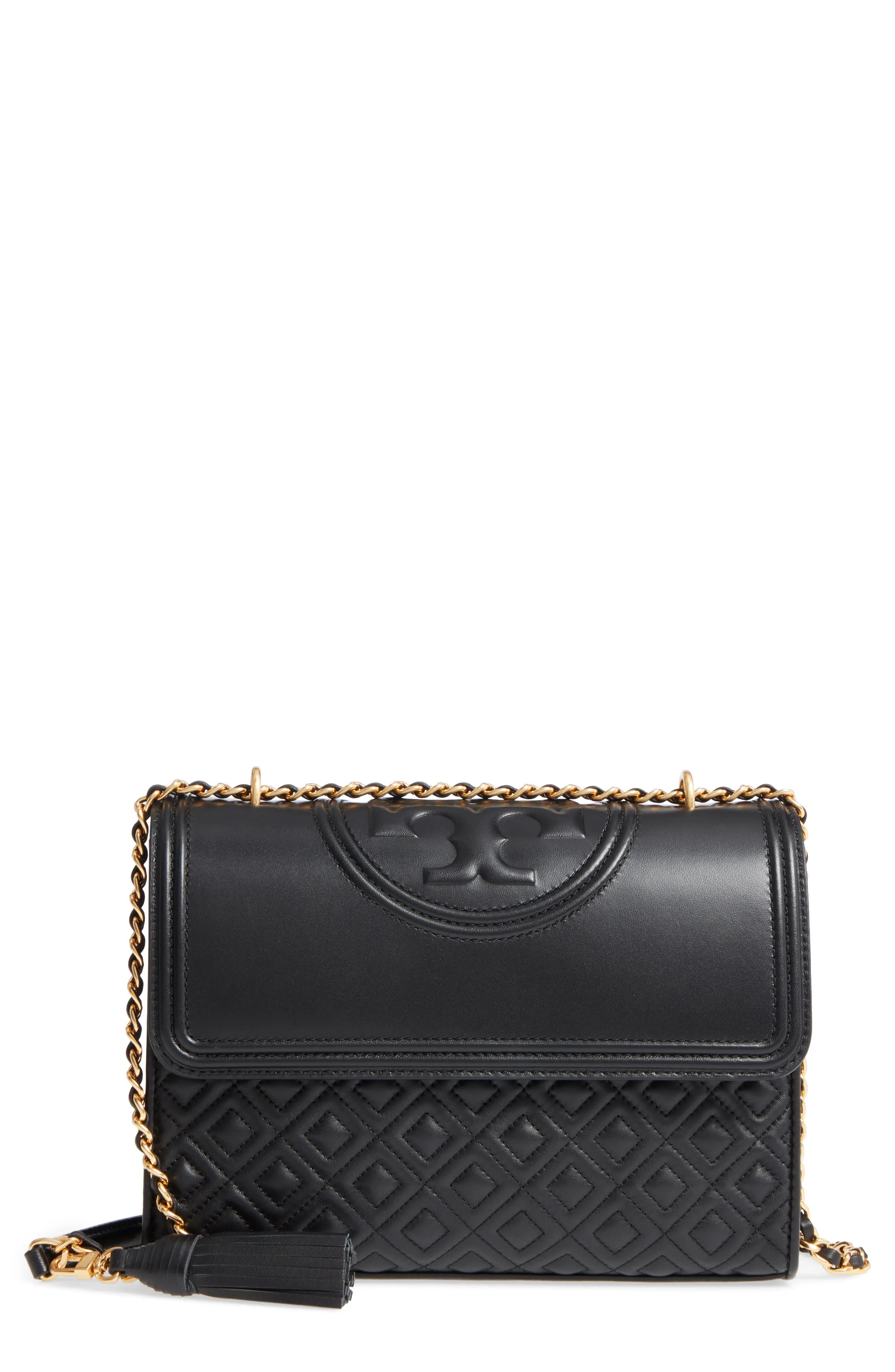 Tory Burch Fleming Leather Convertible Shoulder Bag | Nordstrom