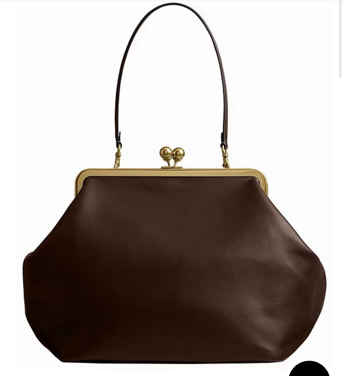 The Most Wanted Bag! 

The oversized Kisslock leather shoulder clutch sells out every time it’s restocked. 

I found it again! I have both the black and the brown and I love them both. 

This bag will last you a lifetime time. It’s well worth the investment! 

Such a classy bag that will literally go with everything! 

#LTKTall #LTKGiftGuide #LTKWorkwear