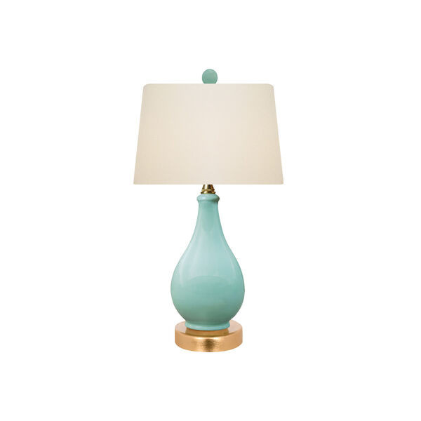 Porcelain Ware One-Light Blue and White Vase Lamp | Bellacor