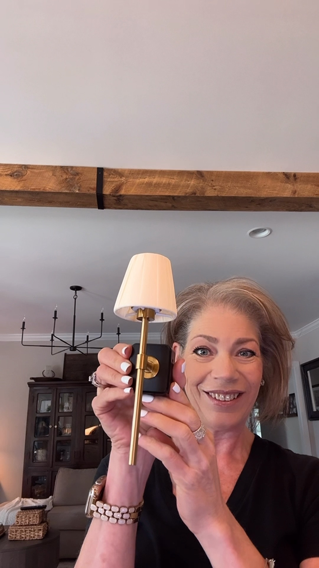Cutest sconce nightlight!! Automatically turns on in dark and off in light conditions. Adjustable brightness✨

#LTKHome #LTKstorytime #LTKSeasonal