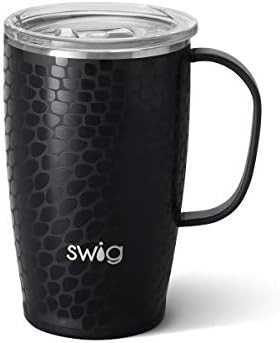 Swig Life 18oz Triple Insulated Travel Mug with Handle and Lid, Dishwasher Safe, Double Wall, and... | Amazon (US)