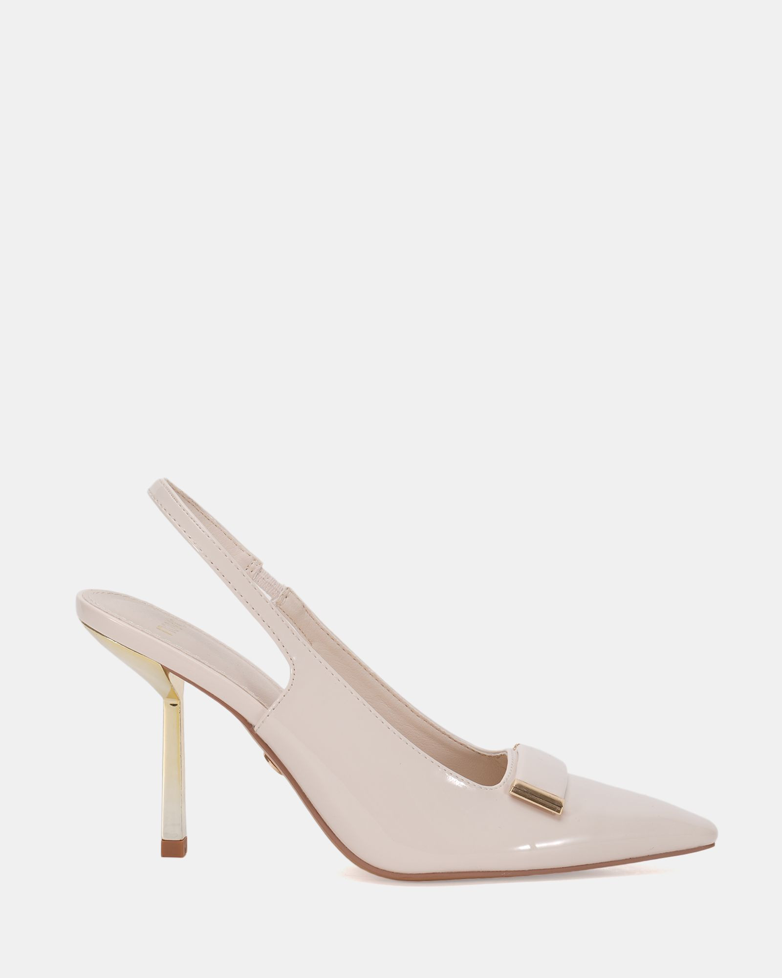IROSA CREAM PATENT Pumps | Novo Shoes