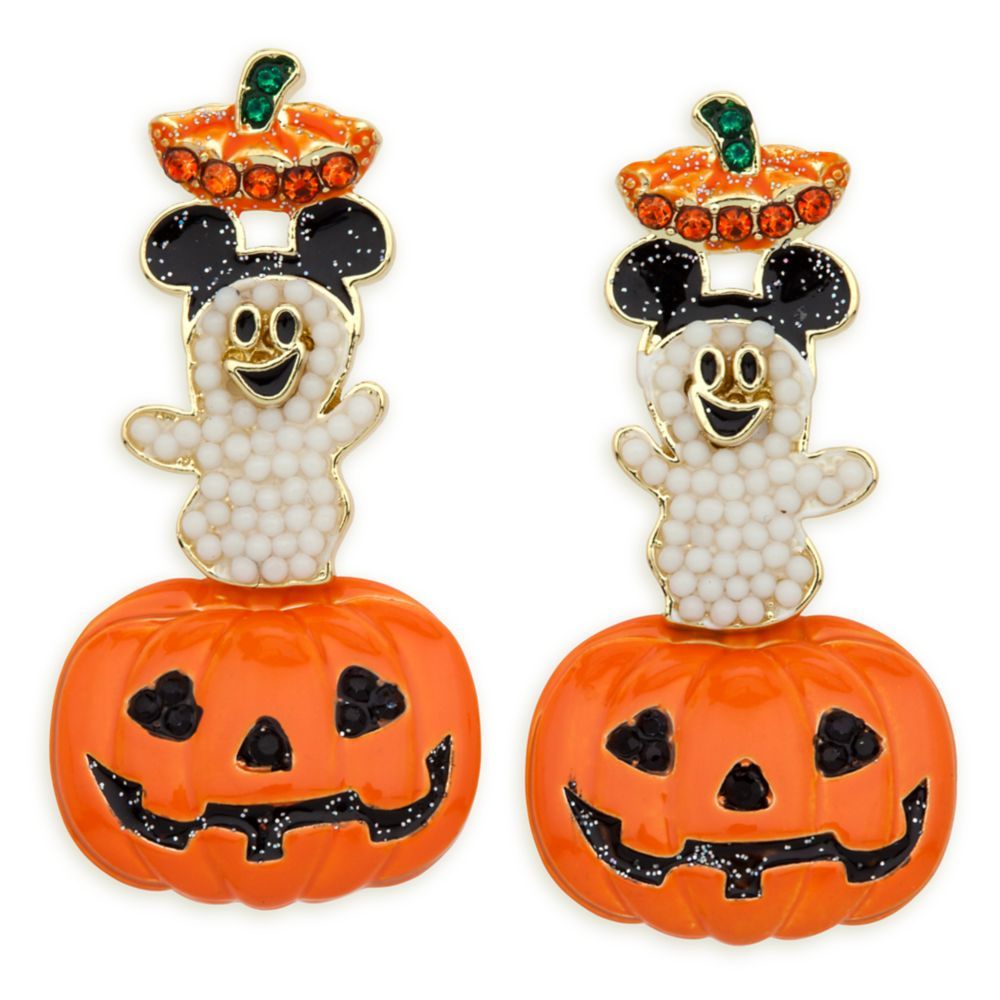 Mickey Mouse Ghost Halloween Earrings by BaubleBar | Disney Store