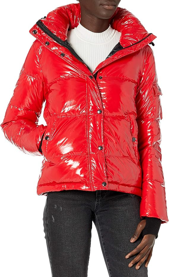 S13 womens Ella Short Down Puffer Coat | Amazon (US)