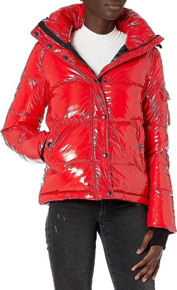 S13 womens Ella Short Down Puffer Coat | Amazon (US)