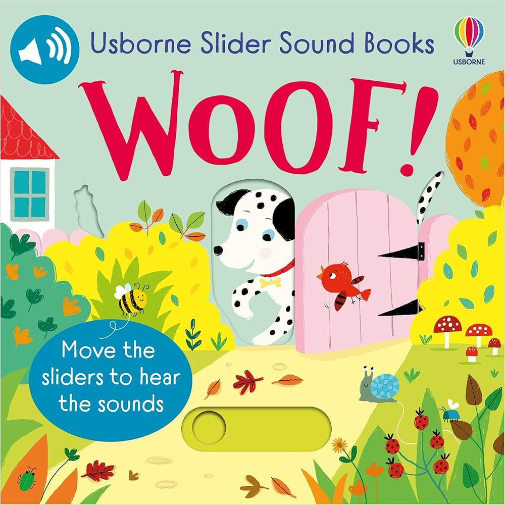 Slider Sound Books Woof!: An Interactive Sound Book for Babies and Toddlers Featuring Barking Dog... | Amazon (US)