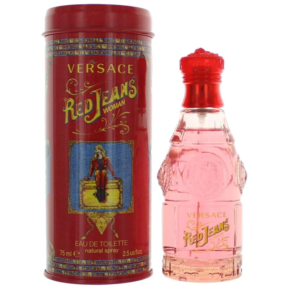 Combo 2pcs Red Jeans by Versace, 2.5 oz EDT Spray for Women | Shop Simon