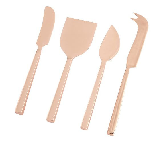 Monique Lhuillier Marlowe Cheese Knives | Pottery Barn (US)