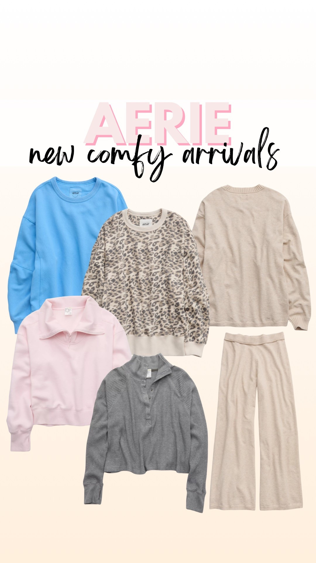 New arrivals from aerie
Loungewear
Casual 

#LTKFindsUnder100 #LTKmomlife #LTKFindsUnder50