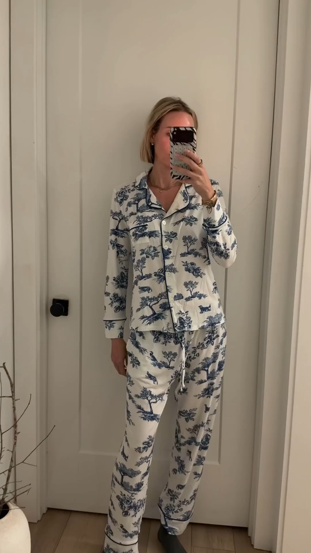 Cutest, comfiest pjs. Love that they’re giving Dior vibes. ￼wearing a small