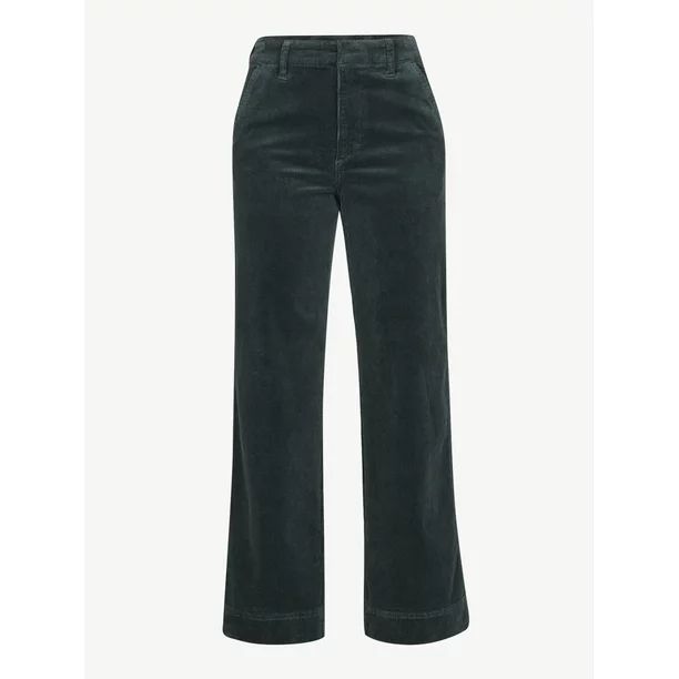 Free Assembly Women's Utility Wide Straight Pants - Walmart.com | Walmart (US)