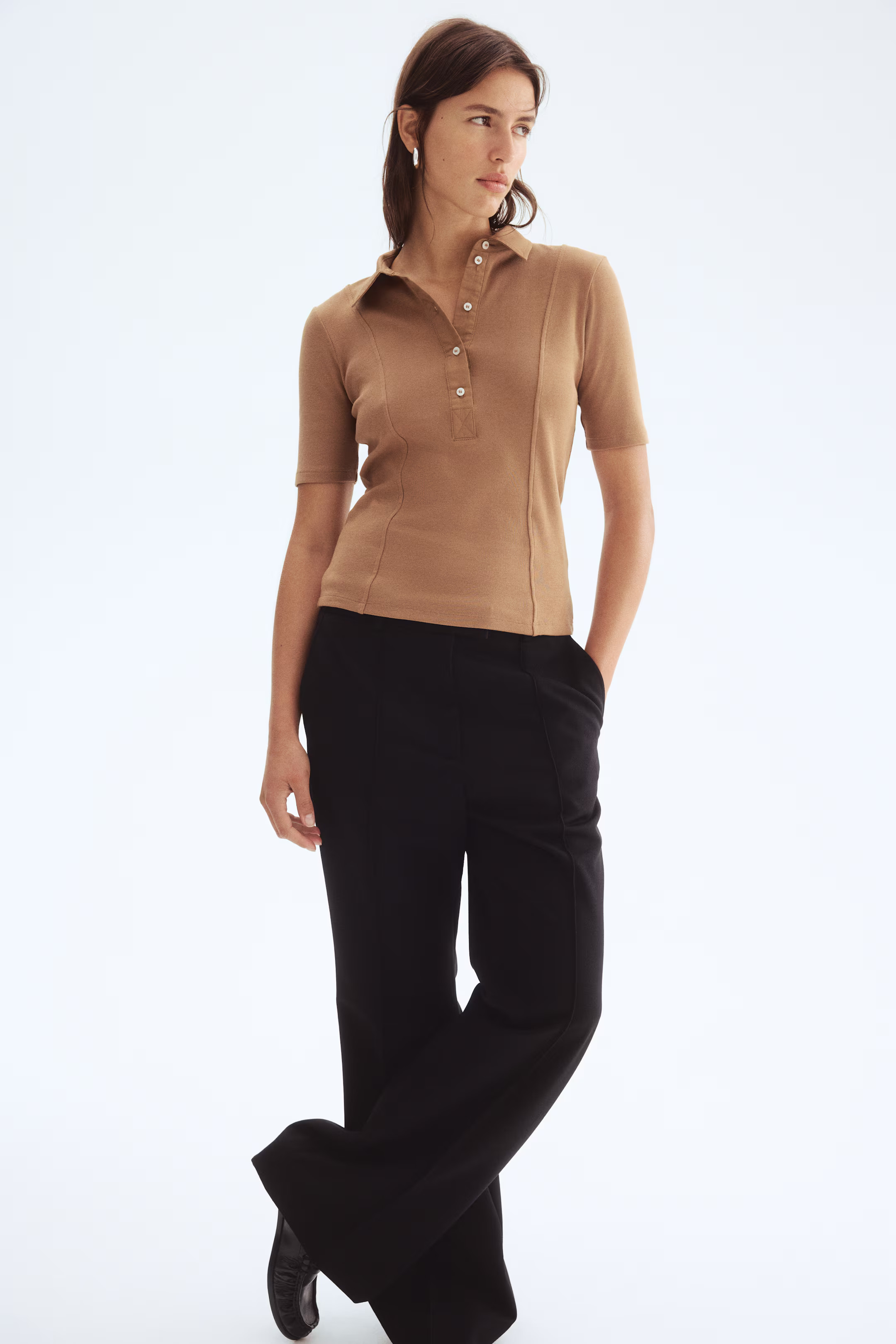 Maglia con colletto | H&M (FR, IT, ES, PT, BE)