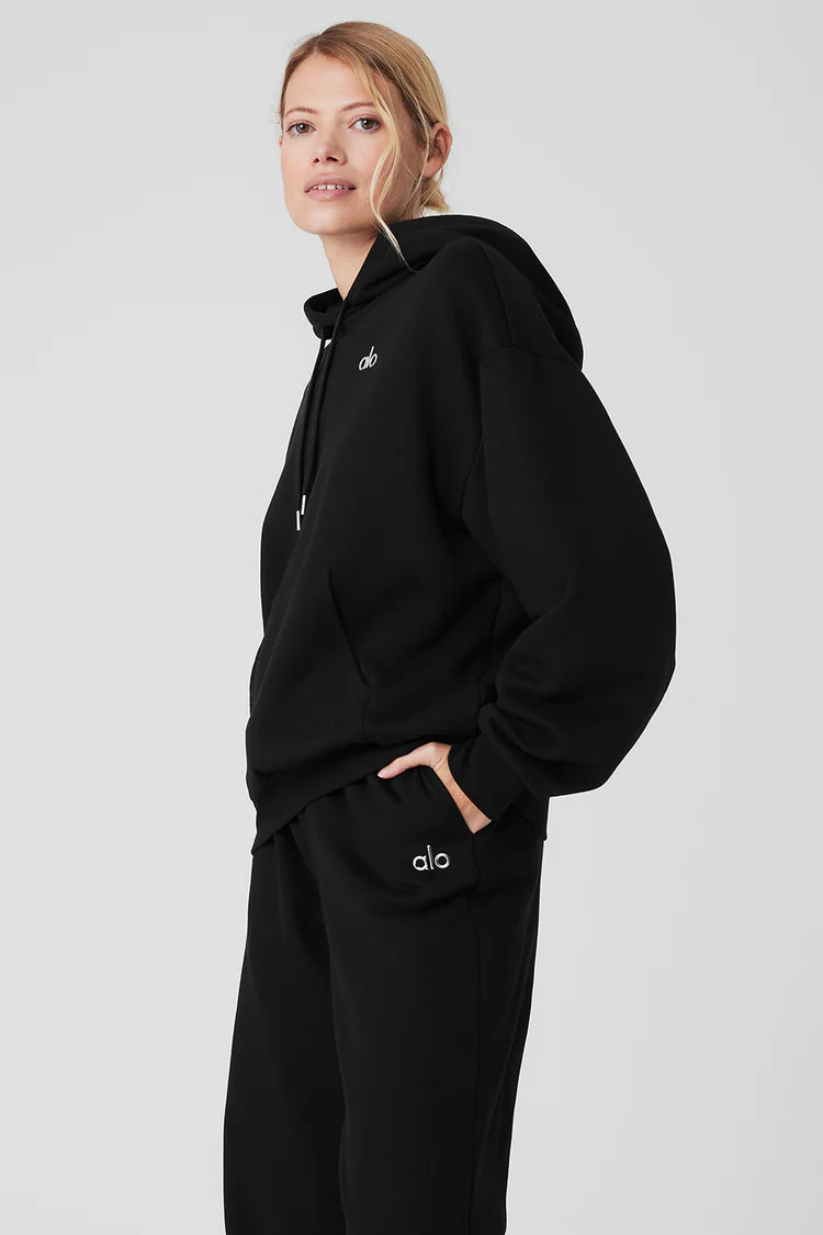 Accolade Hoodie - Black | Alo Yoga (US)