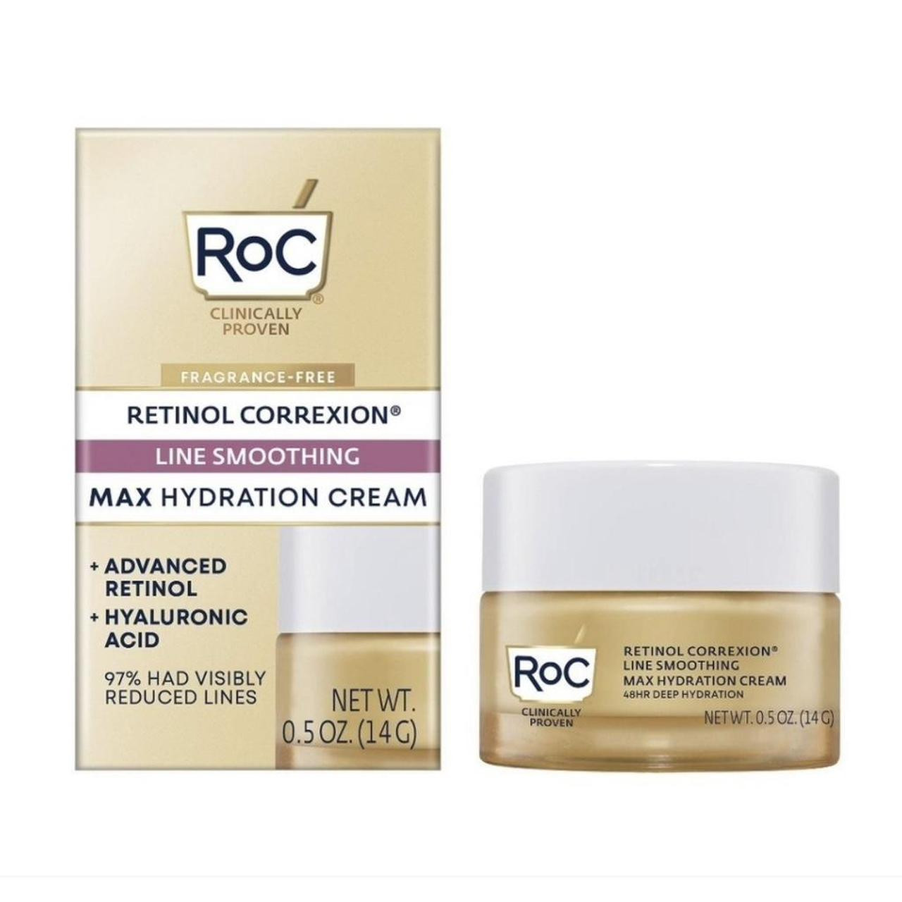 ROC Moisturizers - Gold/White | Depop US