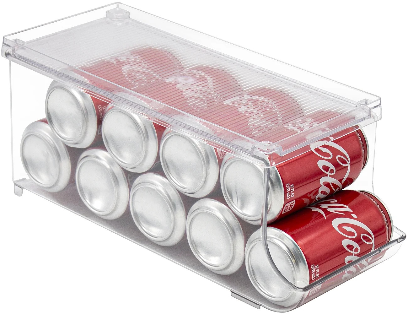 Sorbus Soda Can Organizer and Canned Food Bin Stackable Dispenser with Lid for Refrigerator, Pant... | Walmart (US)