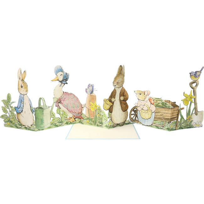 Peter Rabbit Concertina Card | Meri Meri from Maisonette | Maisonette