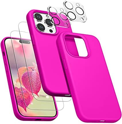 Cousper [5 in 1] Compatible with iPhone 14 Pro Max Case, with 2 Pack Screen Protector + 2 Pack Ca... | Amazon (US)