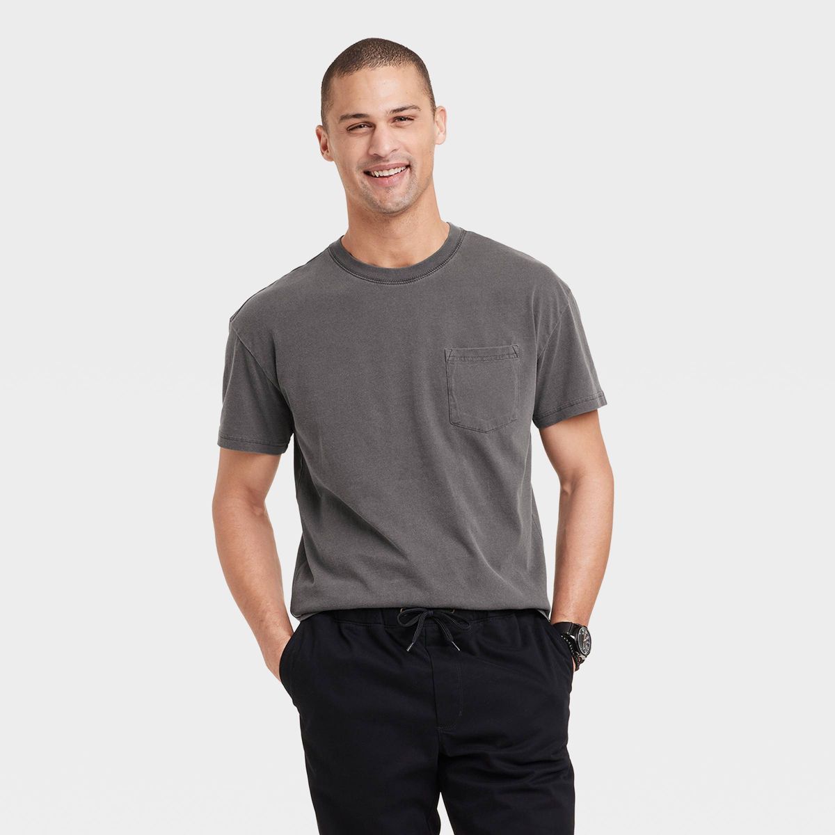 Men's Standard Fit Short Sleeve T-Shirt - Goodfellow & Co™ | Target