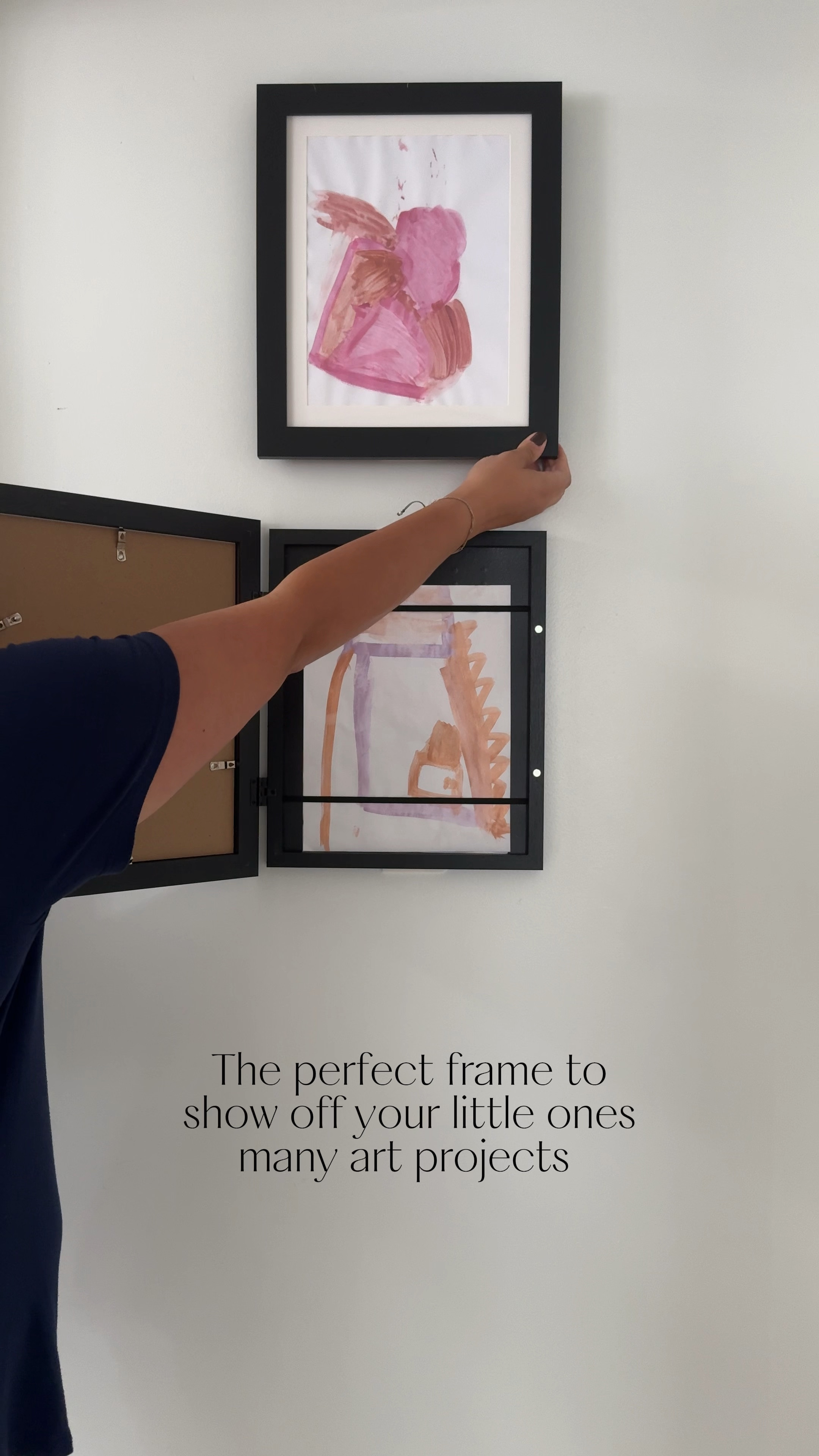 My daughter loves to draw and paint so I found these frames to showcase her artwork! I grabbed these on Amazon and I actually hung them up with command strips. We’re in a rental so I’m trying not to put anymore holes in the walls if I didn’t need to! 

#LTKKids #LTKHome