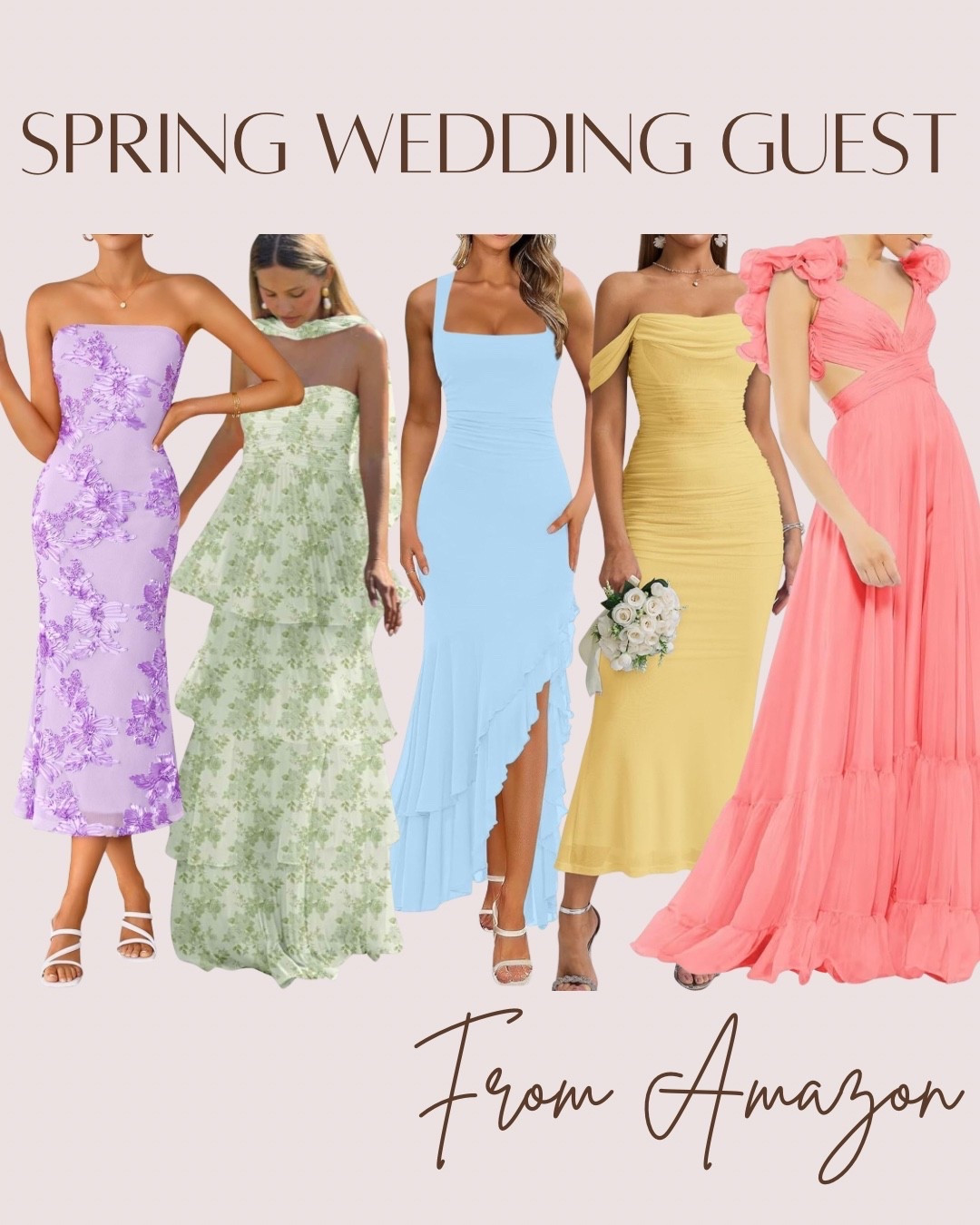 Spring wedding guest dresses from Amazon fashion - spring formal dress 








Spring dress 
Formal wear 
Prom dress 
Spring outfit 
Cocktail dress 

#LTKSeasonal #LTKWedding #LTKootd