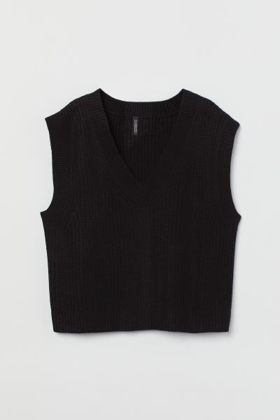 Ribbed Sweater Vest | H&M (US + CA)