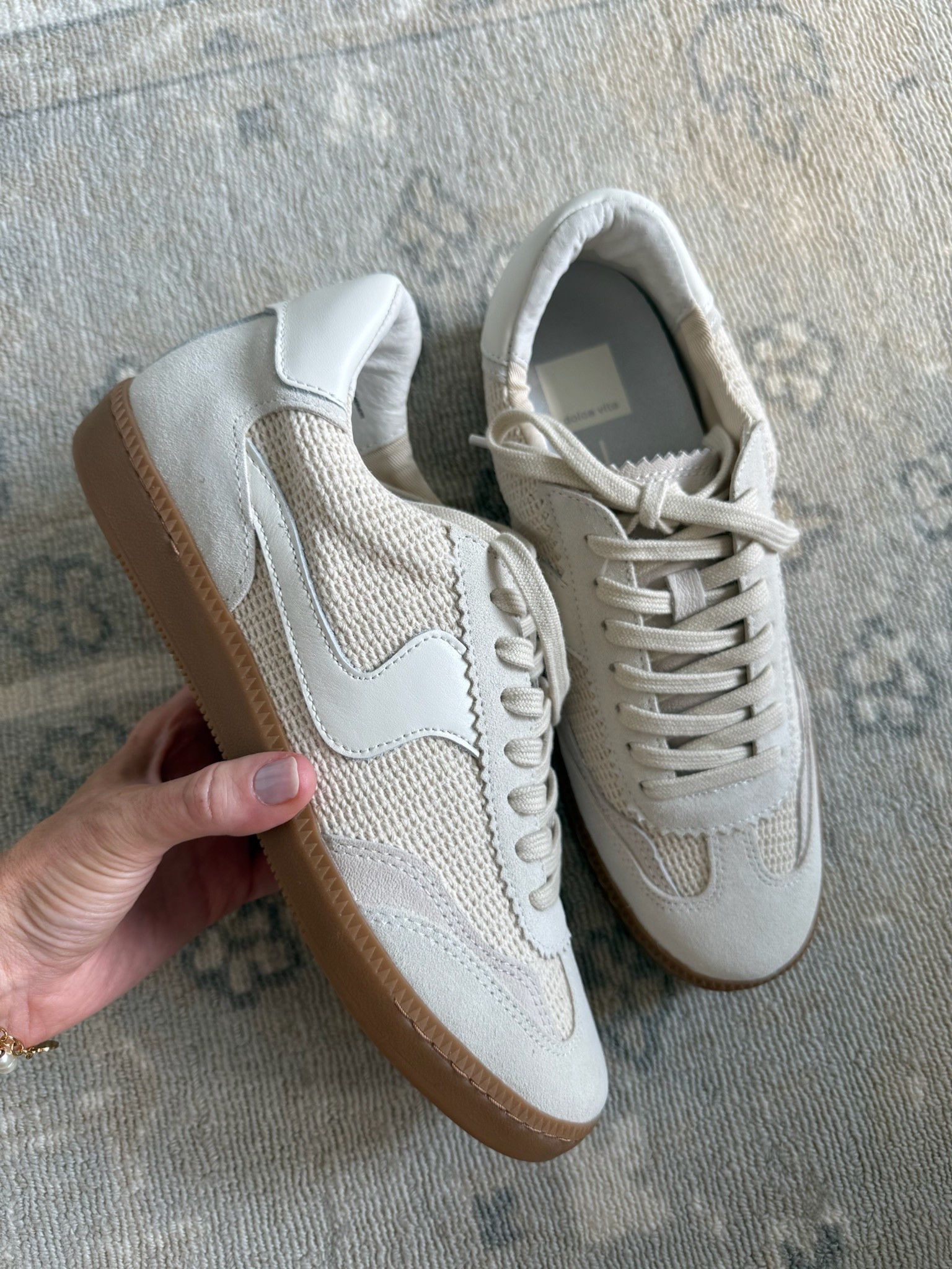 If you are looking for a casual sneaker that you can wear with jeans or athleisure, I found the cutest ones in the Nordstrom anniversary sale and they are under $100! They run TTS. NSale sneakers // casual sneakers // dolce vita sneakers // transitional shoes // nsale shoes 

#LTKActive #LTKShoeCrush #LTKSaleAlert