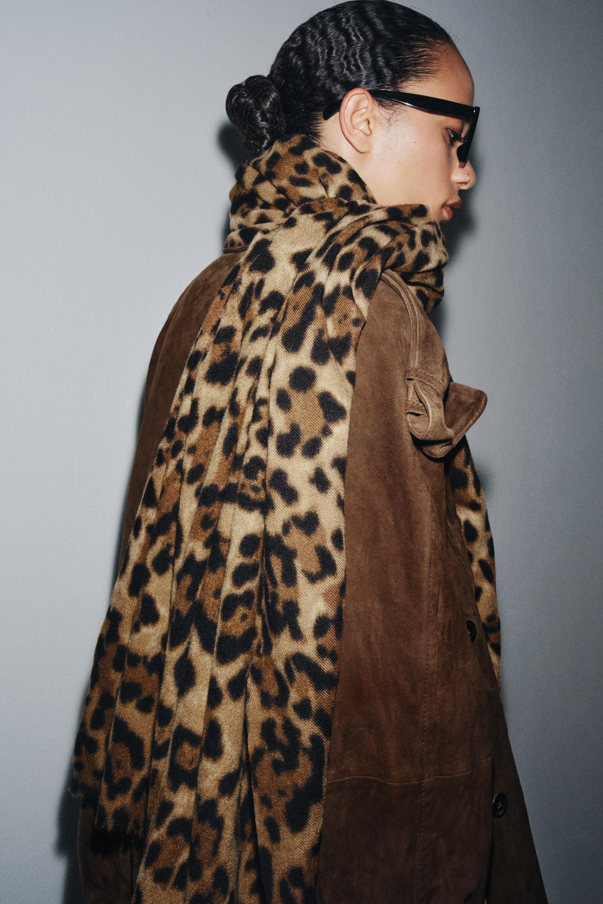ANIMAL PRINT SCARF | Zara US