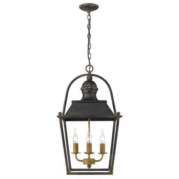 Ashtabula 4 - Light Lantern Geometric Chandelier | Wayfair North America