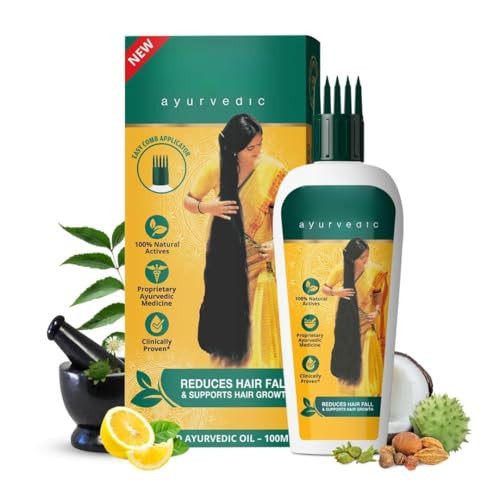 S.es.a Hair Oil with Bhringraj 100 ml, Pack of 2, 17 Rare Herbs with Coconut Oil, 4 Nourishing Oil, Easy Applicator for Women and Men | Amazon (US)