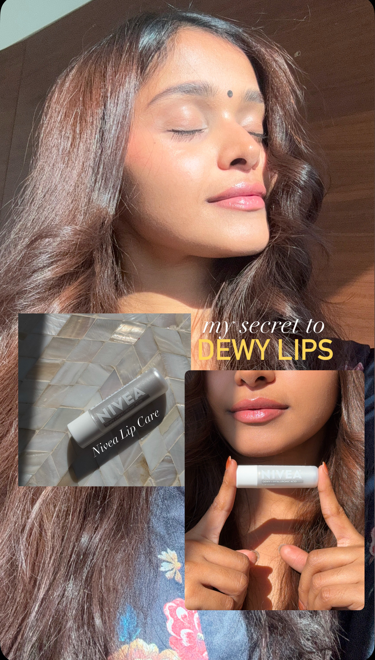 #ad You know the best feeling? Putting on a super soft and hydrating lippie when your lips are feeling dry!! I tend to get really dry lips in the winter, so I’ve recently been using the @niveausa DEWY lip care to get THE dewiest, most luscious feeling lips. If you’re anything like me and need a hydrating lippie in your bag at all times, I highly recommend checking this out at Target!! 

#NIVEAUSA #TargetPartner #Target @targetstyle @target @shop.ltk #liketkit 
 

 