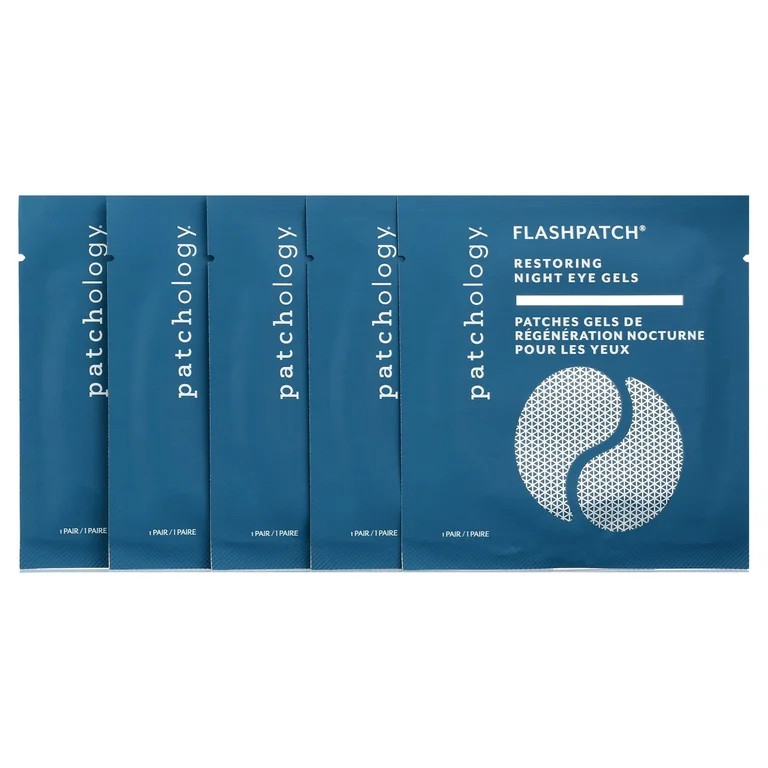 Patchology Flash Patch Skin Care Restoring Under Eye Retinol Mask for Dark Circles, 5 ct | Walmart (US)