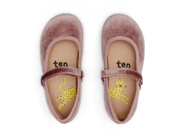 Velvet Ballet Flats | Ten Little 