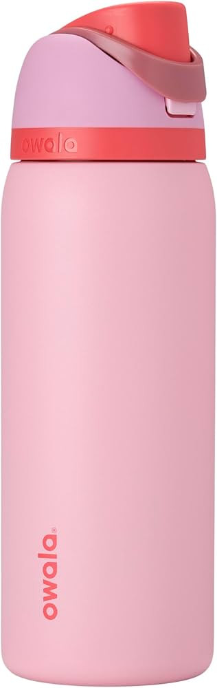 Owala FreeSip Insulated Stainless Steel Water Bottle with Straw for Sports and Travel, BPA-Free S... | Amazon (US)