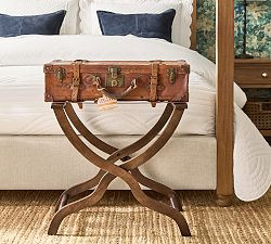 Chris Loves Julia Luggage Rack | Pottery Barn (US)