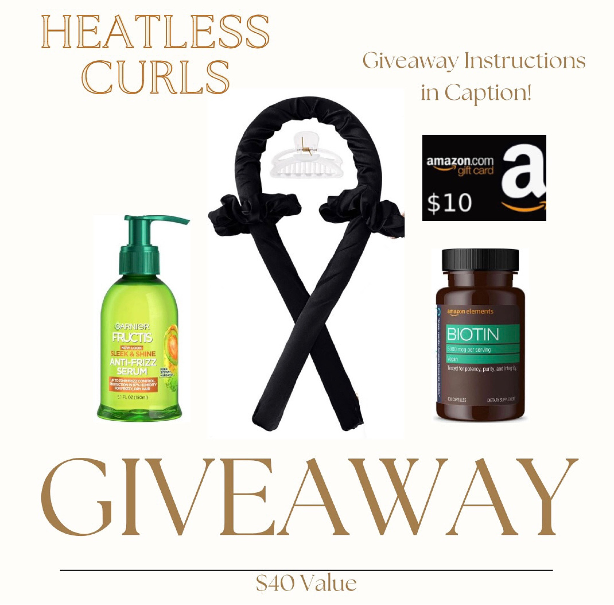 Best products for heatless curls!! I gave these products away to a lucky Instagram winner!🤩🫶🏻

#LTKGiftGuide #LTKbeauty #LTKunder50