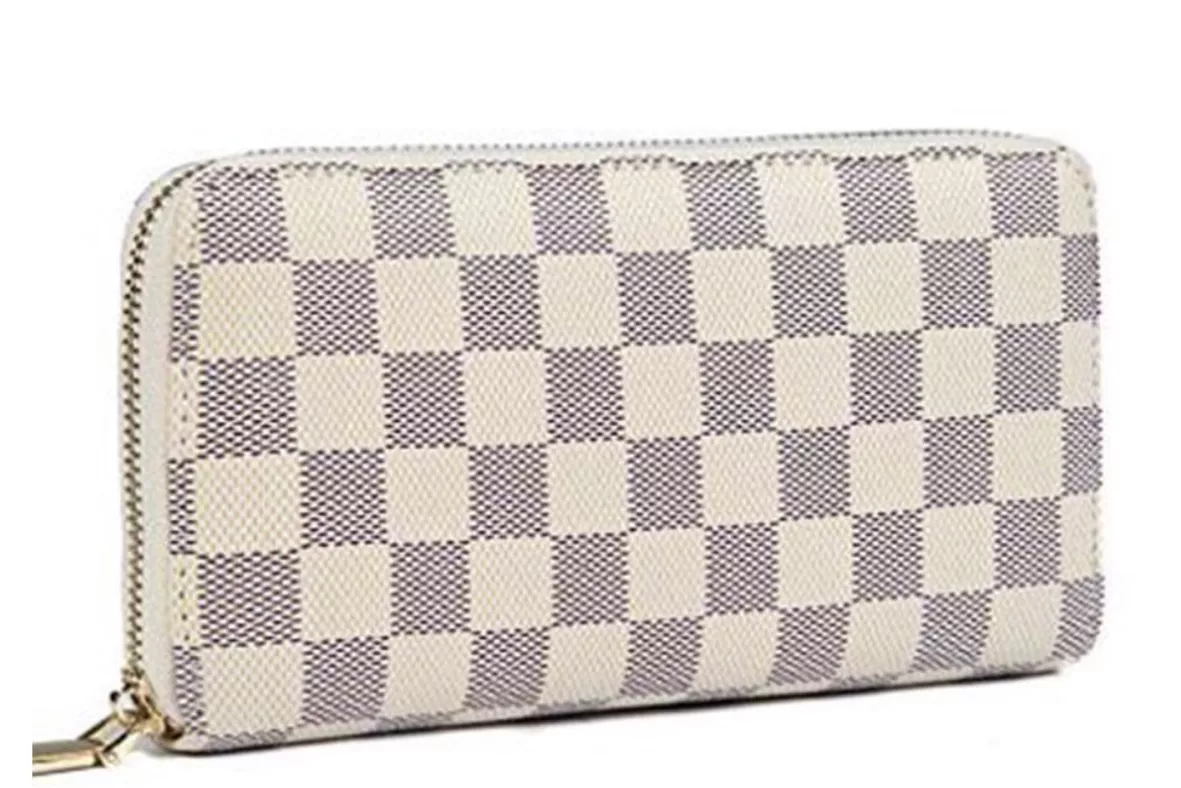 Checkered Zip Around Wallets for … curated on LTK